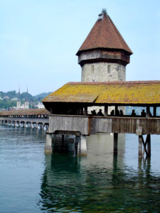 Lucerna - Kappelbrücke e Wasserturm